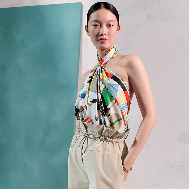 Le Carrousel du Tigre Royal scarf 90 | Hermès Thailand